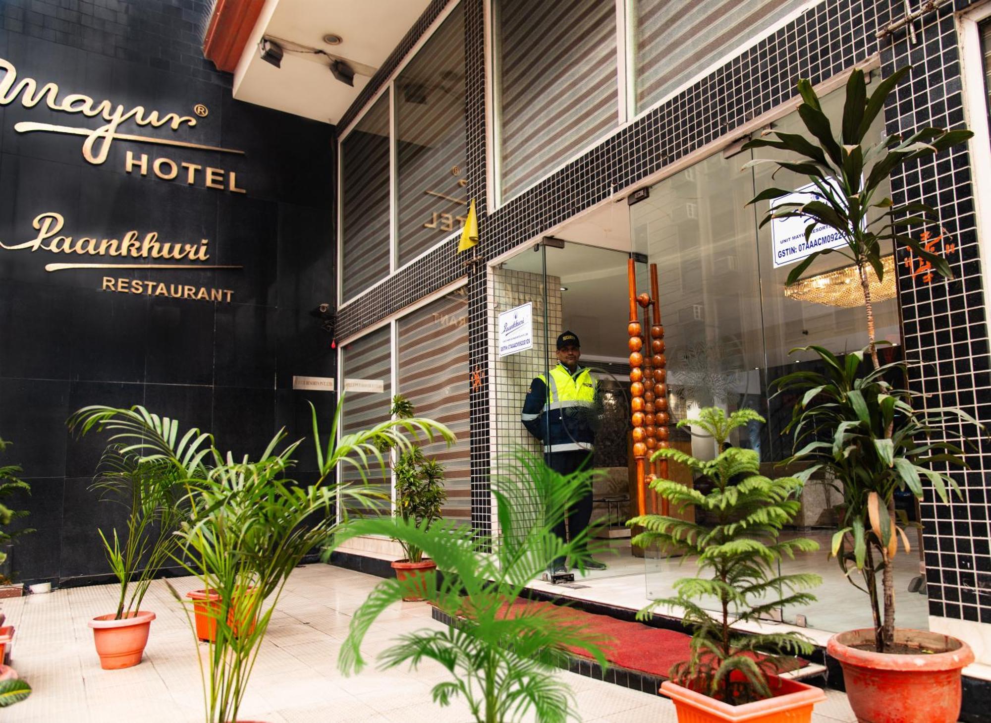 Mayur Hotel Nové Dillí Exteriér fotografie